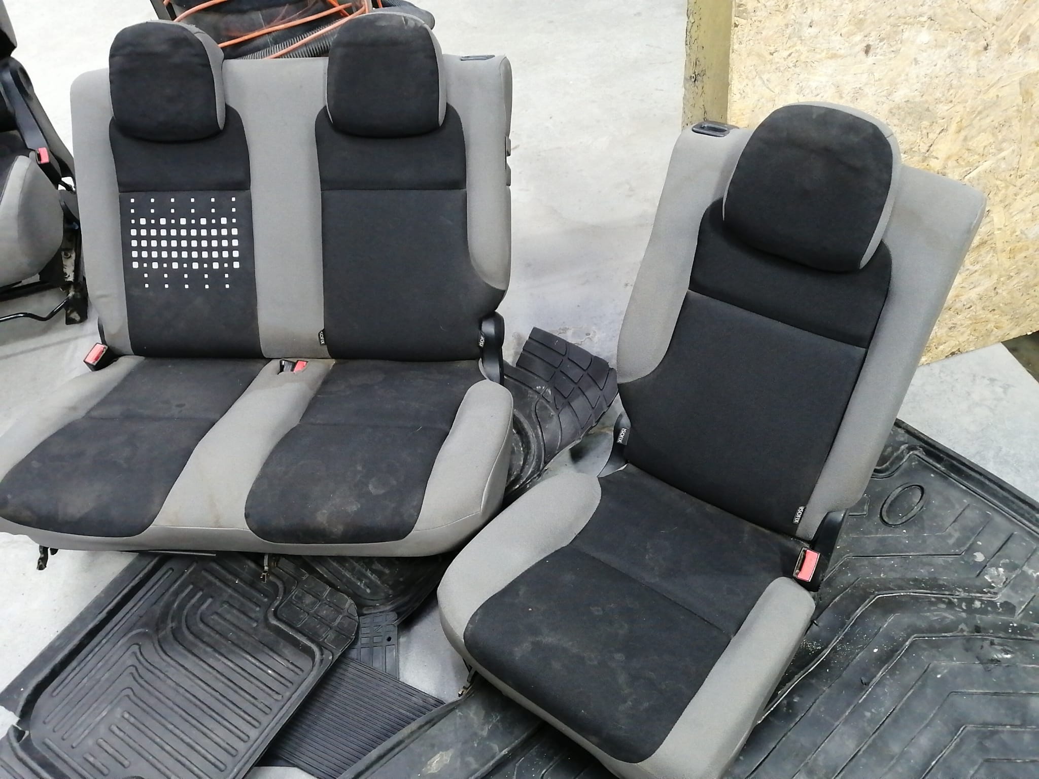 Citroen oto koltuk yıkama örneği