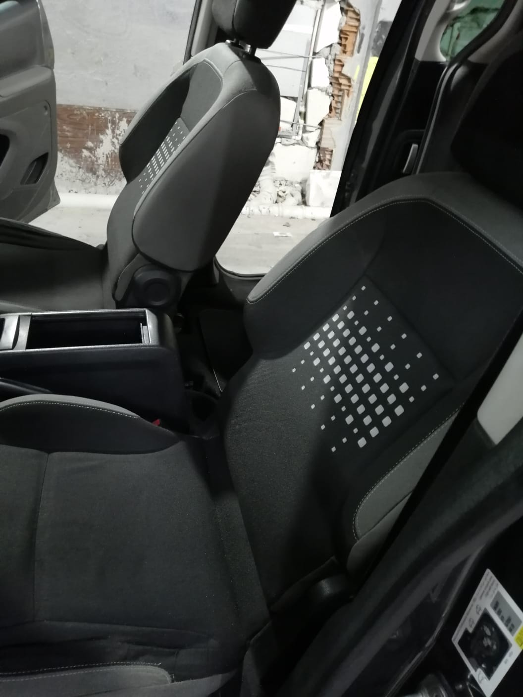 Citroen oto koltuk yıkama örneği